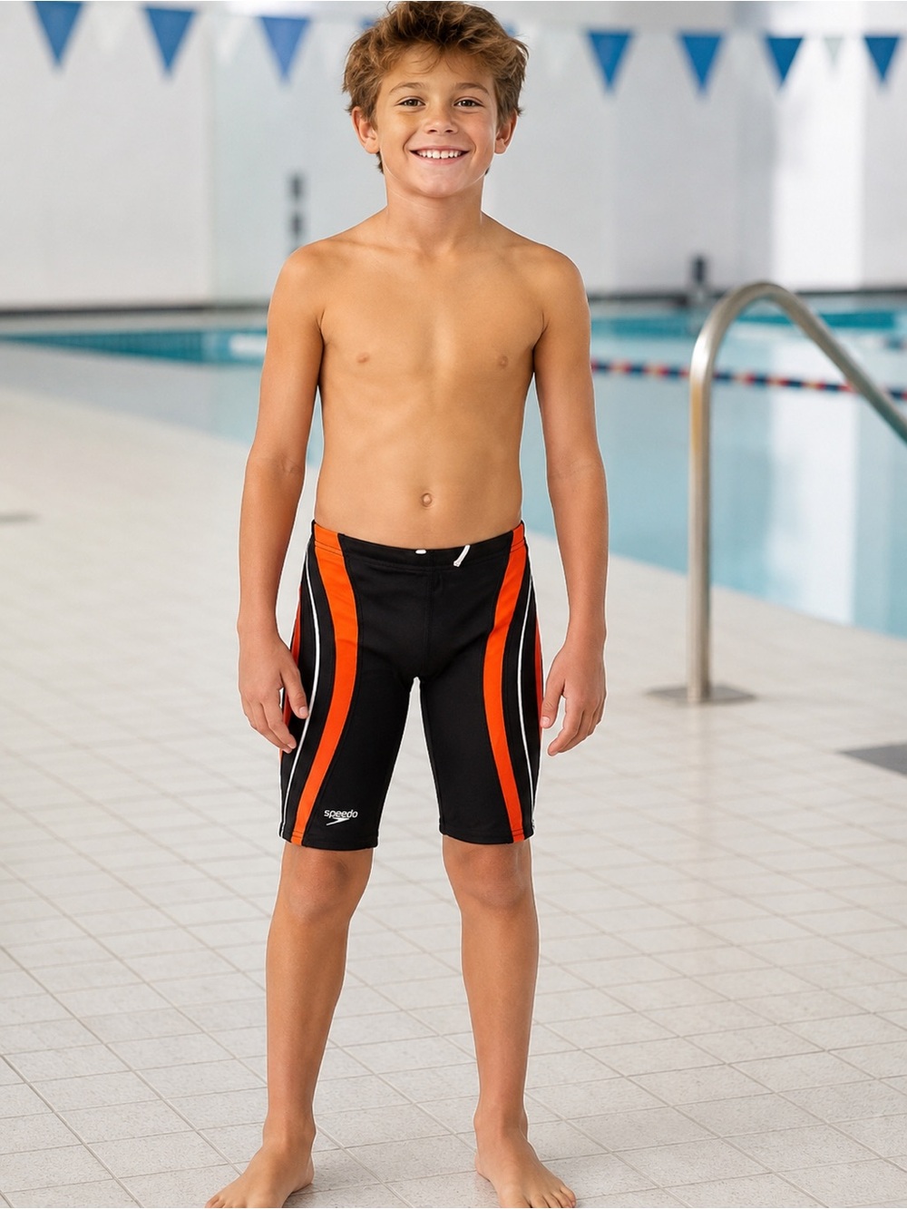Speedo Youth Jammer Swim Shorts – Size 30 – NWT